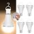 Neporal Emergency Rechargeable Light Bulbs Stay Light Up When Home Power Failure, 15W 80W Equivalent LED 1200mAh Self…