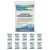 Primacare HB-10 Emergency Foil Mylar Thermal Blanket (Pack of 10), 52″ Length x 84″ Width, Silver