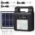 Solar Generator with Panels Included ,Portable Power Generators Station 12000mAh with 3 LED Lamps, Emergency Solar…