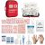 First Aid Kit for Home and Travel Essentials – Ideal for Emergency Car Kit and Camping Essentials – Portable First Aid…