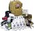 EVERLIT Complete 72 Hours Earthquake Bug Out Bag Emergency Survival Kit for Family. Be Prepared for Hurricanes, Floods…