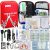 YIDERBO First Aid Kit Survival Kit, 275Pcs Upgraded Outdoor Emergency Survival Kit Gear – Medical Supplies Trauma Bag…